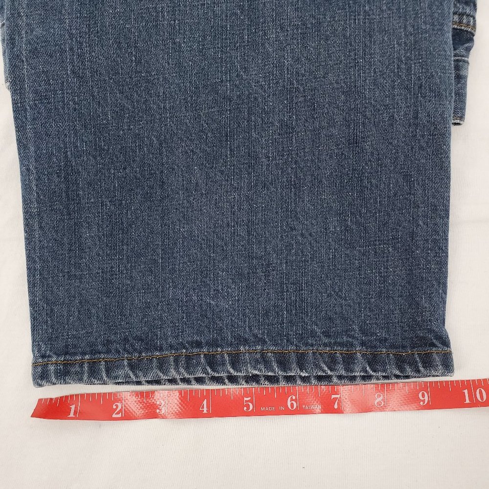 Chaps Denim Straight Fit Jeans Blue Men's 40 x 30 - Picture 14 of 14